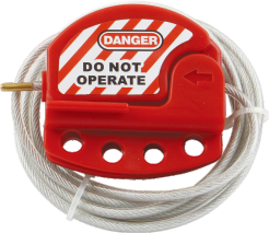ADJUSTABLE
STEEL CABLE LOCKOUT