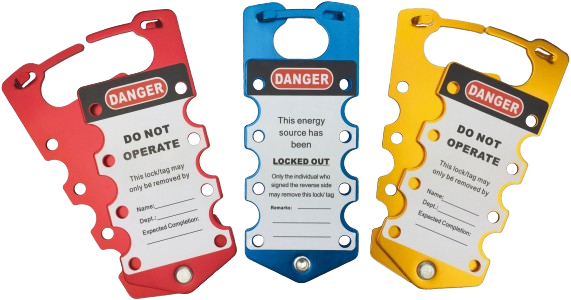HASP ALUMUNIUM LOCKOUT